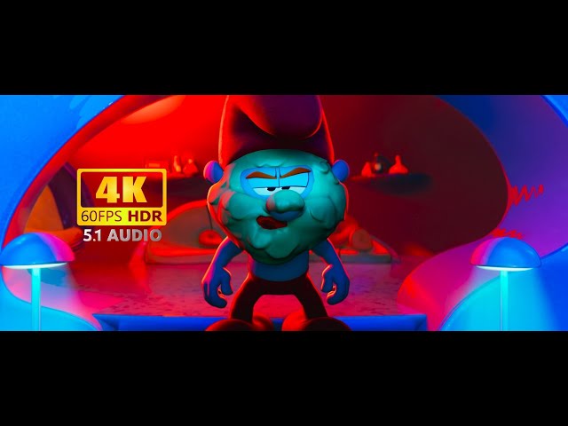 Smurfs (2025) -  TRAILER 1 - 4K HDR 60 FPS & 5.1 Audio