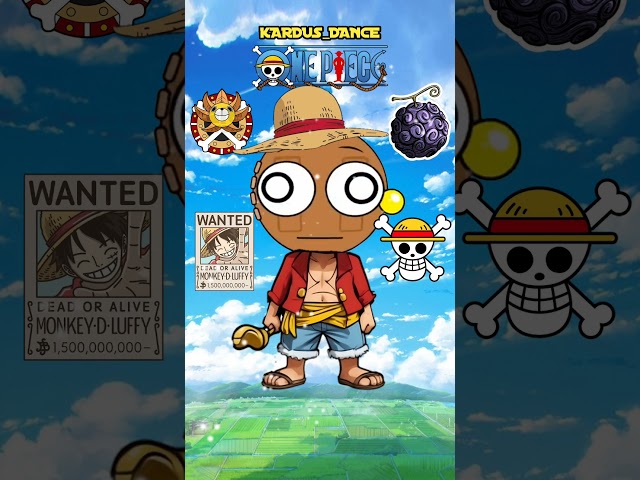 sprunki dorn X luffy so cute and cool, what do you think? #sprunki #onepiece #luffy #viralshorts