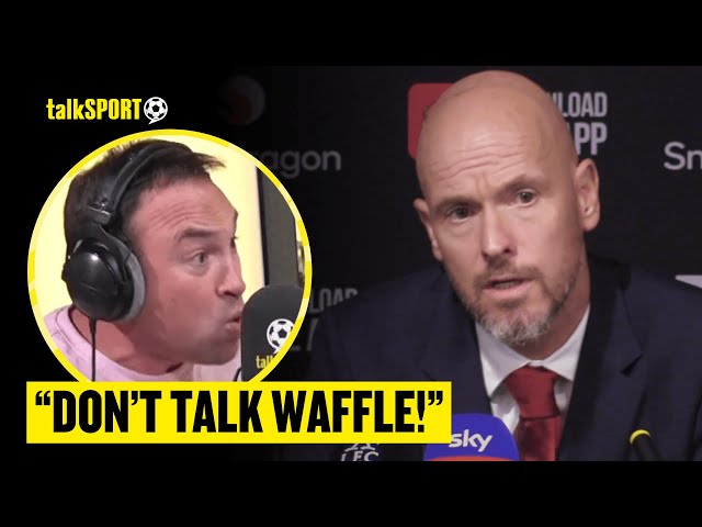 Cundy TEARS INTO Erik Ten Hag For 'TALKING WAFFLE' & 'HIDING BEHIND TROPHIES' After Liverpool Loss