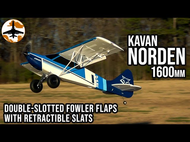 One of the SLOWEST Bush Planes - Kavan Norden 1600mm Review