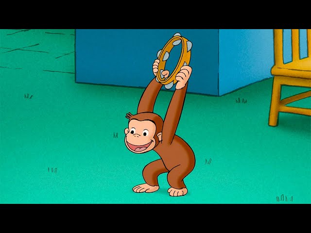 George Joins a Band! 🎶 | 🐵 Curious George | Animal Friends