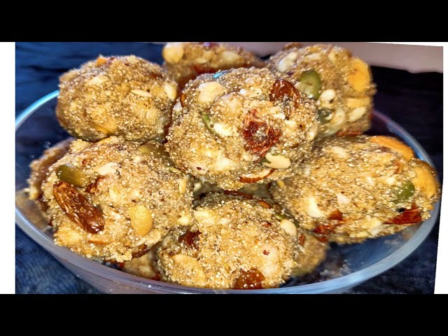 मखाने और गोंद के लड्डू |Makhana ke laddu | Gond ke laddu | No Sugar Healthy laddu | Dry fruits laddu