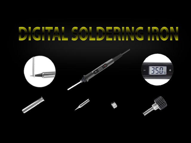 Digital Soldering Iron 80W With Regulated Temperature