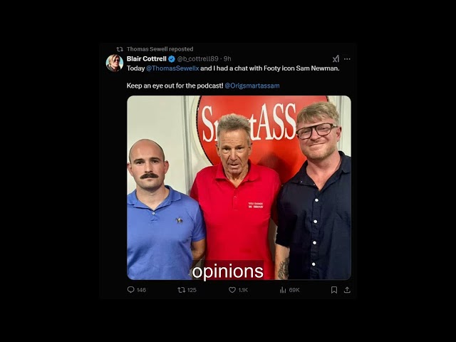 Sam Newman faces backlash for featuring neo-Nazis on his podcast