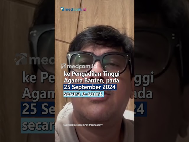 BANDING DITOLAK, PERCERAIAN ANDRE TAULANY TAK KELAR-KELAR