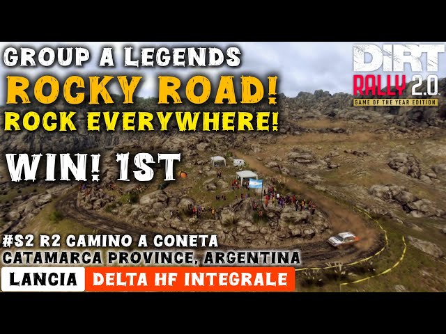 Onboard Lancia Delta HF Integrale - DiRT Rally 2.0 GROUP A LEGENDS - Argentina - 1st @ja_gameplay