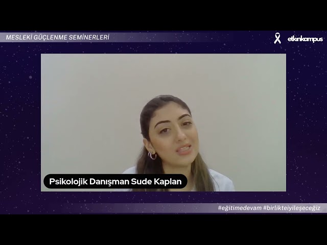 Deprem - Toplum - Psikoloji (Psk. Dan. Sude Kaplan Oturumu)