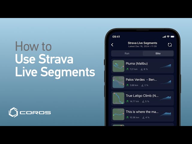 How to Use Strava Live Segments