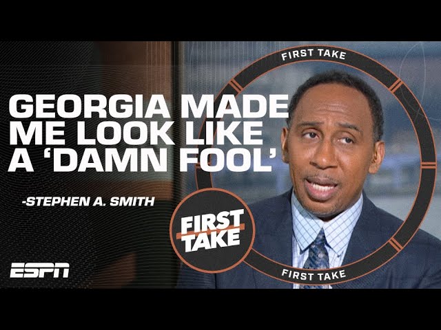 Obviously, I was a DAMN FOOL! 🤦‍♂️ Stephen A. wonders why he picked TCU over Georgia | First Take