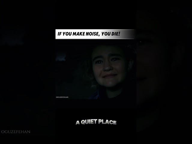 If you make noise, you die! | A Quiet Place - Lee Abbott's (Father) Death Scene #movie #film