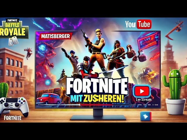 🔴Live Fortnite mit Zuschauern 🔴Live (Deutsch)