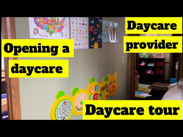 Opening a daycare! New Daycare tour | so thankful! #daycare #daycareprovider #lifewithhan