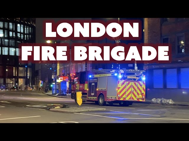 London, UK Fire Responding