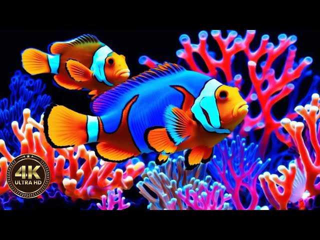 The Best 4K Aquarium - Explore the Stunning World of Sea Jellyfish and Beautiful Coral Reef Fish. #8