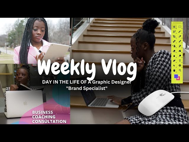 WEEKLY VLOG: Day in the life of a Graphic Designer | Business Prep for Valentine’s Day