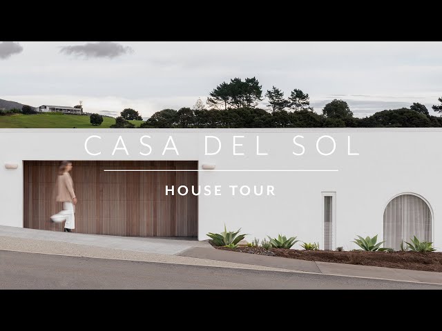 A Modern Mediterranean House Hiding in New Zealand | House Tour of Casa Del Sol | ABI Interiors