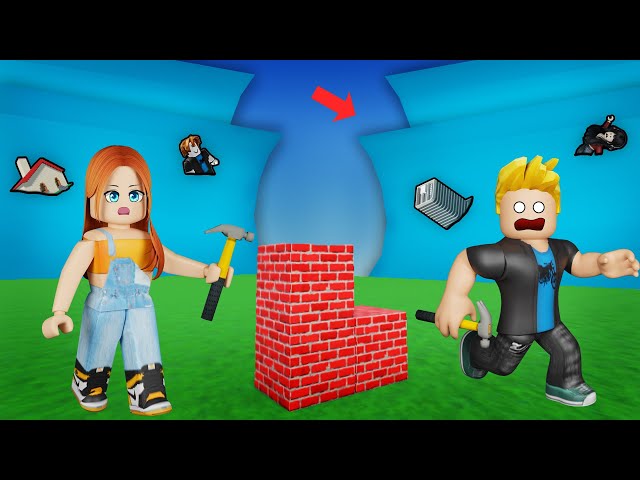 GUMAWA NG BAHAY PARA MAKASURVIVE SA MALALAKING TSUNAMI 🌊 | ROBLOX Build to Survive the Tsunami