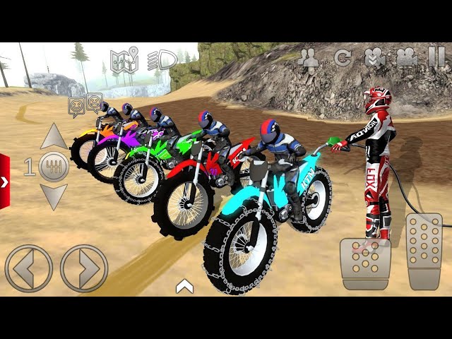 Impossible Bikes Stunts Off-Road Driving - Dirt Bike Racing Simulator 2025 - Android \ IOS gameplay