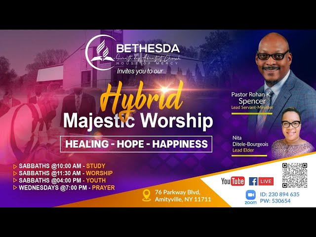 Bethesda SDA Church Live Stream   2-8-2025