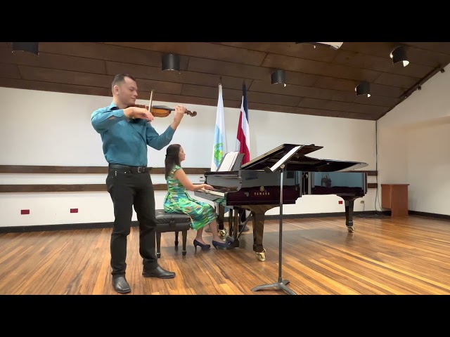 "Canción de Cuna" y "Arlequín" para violín y piano