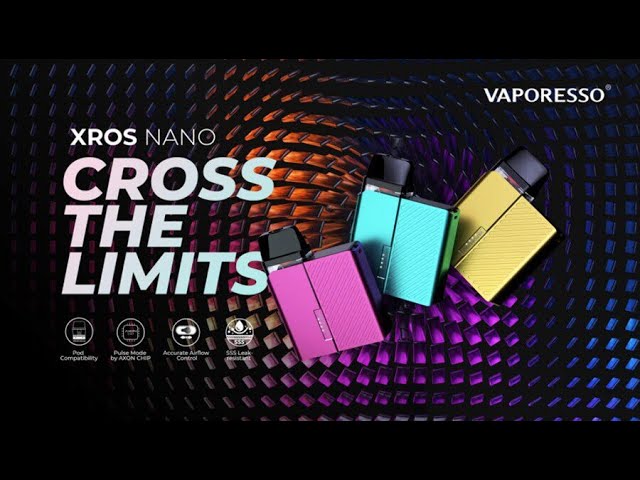 Vaporesso Xros Nano Pod Kit | Stylish & Miniature | Most sensible alternative to Disposables!!