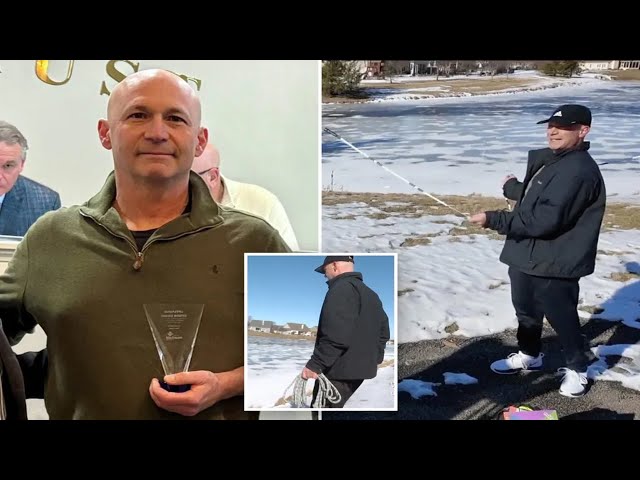 Indiana jump-rope champion saves drowning man in freezing lake with double-Dutch rope