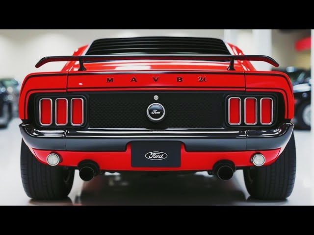 2025 Ford Mustang Mach 1 – The Ultimate American Muscle is Back