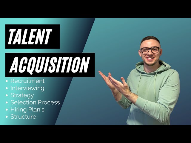 TALENT ACQUISITION & RECRUITMENT | Starting a YouTube Channel