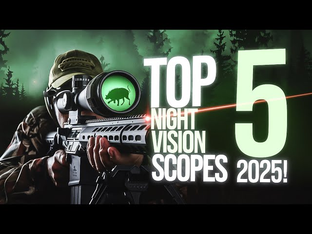 Top 5 Best Night Vision Scope For Hog Hunting 2025! 🔥