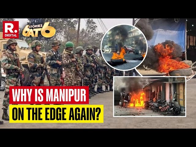 6 Stories At 6: Huge Revelations On USAID | India Warns Pak | Manipur On The Edge Again