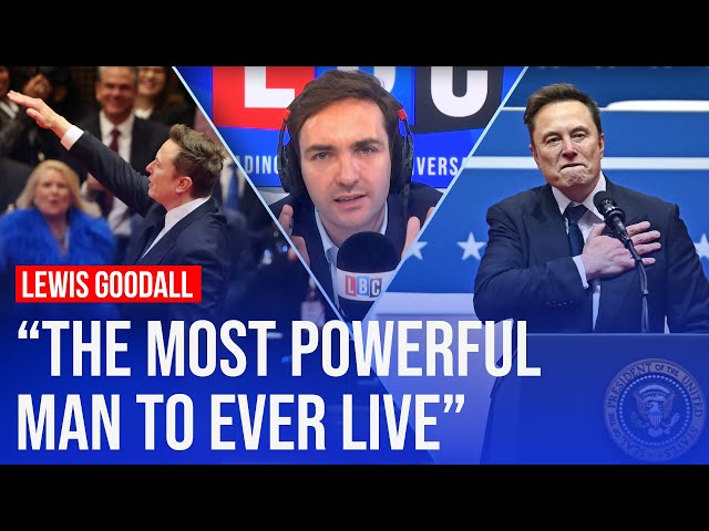 Elon Musk's main aim is 'world domination' | Lewis Goodall on LBC