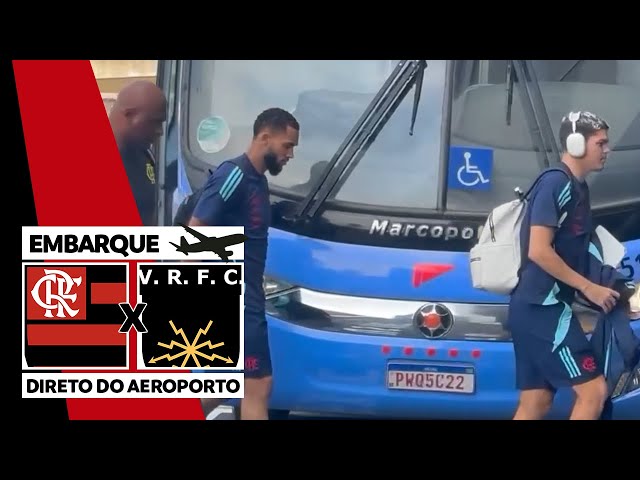 EMBARQUE DO FLAMENGO: JUNINHO E SURPRESAS PARA JOGO CONTRA VOLTA REDONDA EM BRASÍLIA