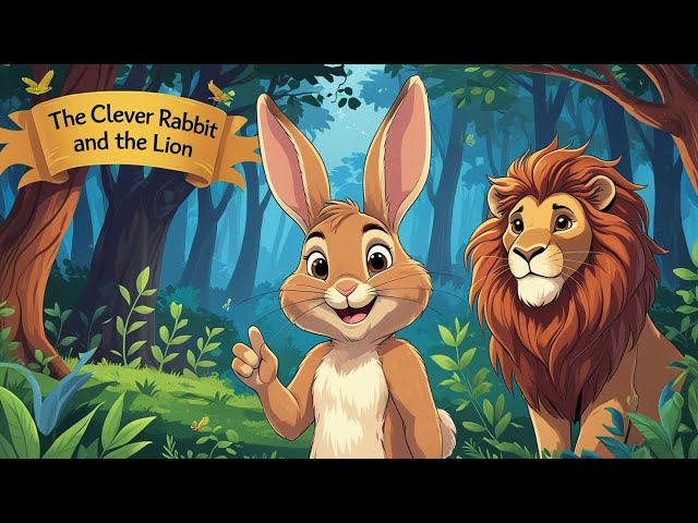 The Clever Rabbit and the Lion | A Fun Moral Story for Kids