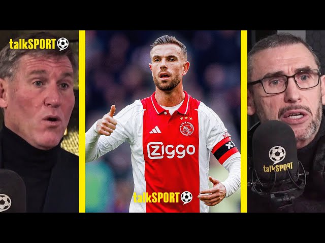 "Hanging Him Out To Dry!" Simon Jordan and Marin Keown CLASH Over Jordan Henderson Ajax Row!