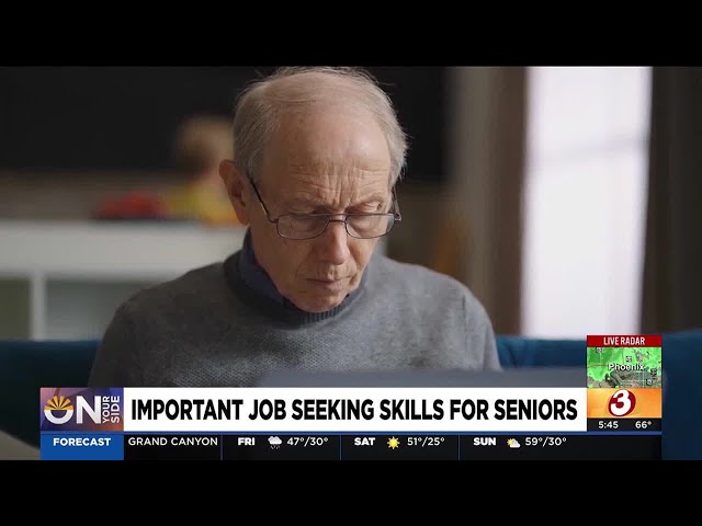 How to look for a job when you're older