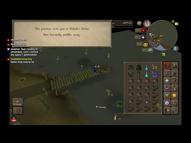 OSRS zulrah on mobile! while at work