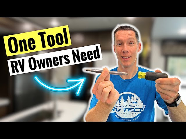 Why Every RV Owner Needs a Multi-Bit Screwdriver | Klein 11-in-1 Screwdriver