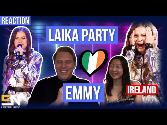 Reacting to “LAIKA PARTY" by EMMY (Ireland 2025) 🇮🇪