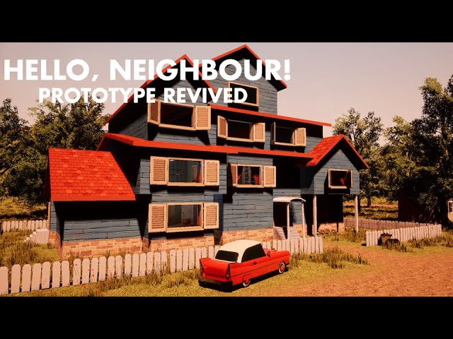 Hello, Neighbour! Prototype Revived Announcement Trailer