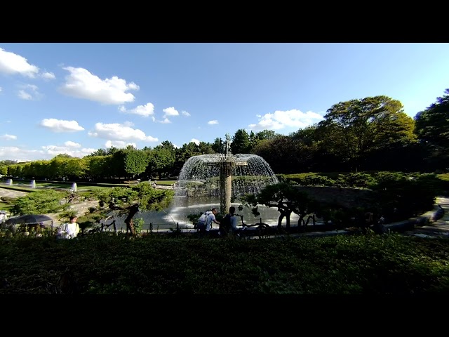 VR180　立川　昭和記念公園の噴水