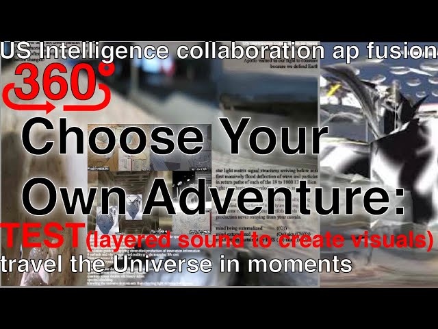 lucid dreams as a monitor : 360 Choose Your Own Adventure : US Intelligence collaboration ap fusion