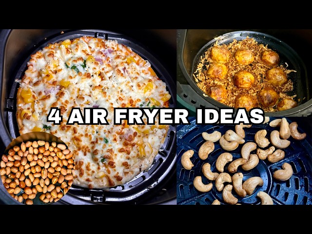 4 Must try Air fryer recipes | Daily cooking in airfryer | Easy Air fryer recipes| Air fryer Hacks