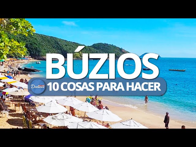 10 COSAS PARA HACER EN BÚZIOS  (los imperdibles) QUE HACER EN BÚZIOS, Brasil.