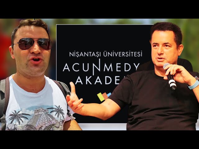 I WAS THE GUEST OF ACUN MEDIA ACADEMY!! NİŞANTAŞI UNIVERSITY ACUN ILICALI 🇹🇷 ~ 303