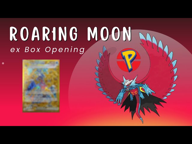 Roaring Moon ex Box Opening, and we hit a Hyper Rare!!!!