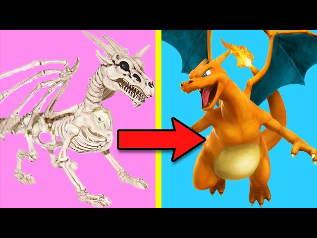 DIY REAL LIFE CHARIZARD! - Realistic Pokémon Figure!