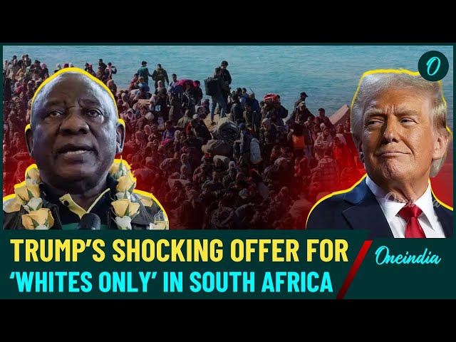 Trump’s ‘Whites First’ Resettlement Order Shocks The World |After Gaza, Trump Provokes South Africa