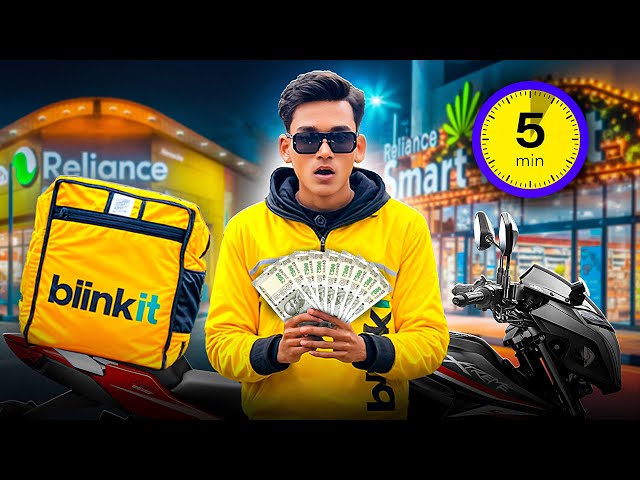 Working 24 Hours as a Blinkit Rider || Detyo bon