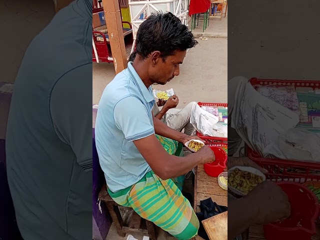 jhalmuri with bombey morich 🌶️🌶️ Bangladeshi street food