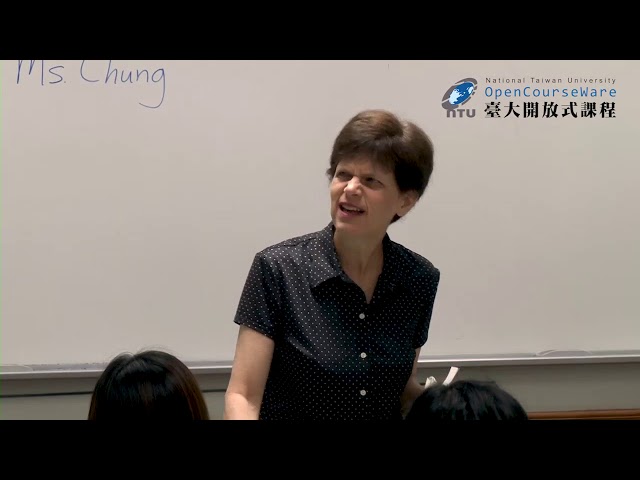 英語語音學一 01. Class Overview (2020 updated)